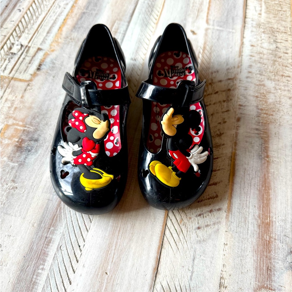 Minnie & Mickey Jelly Shoes
